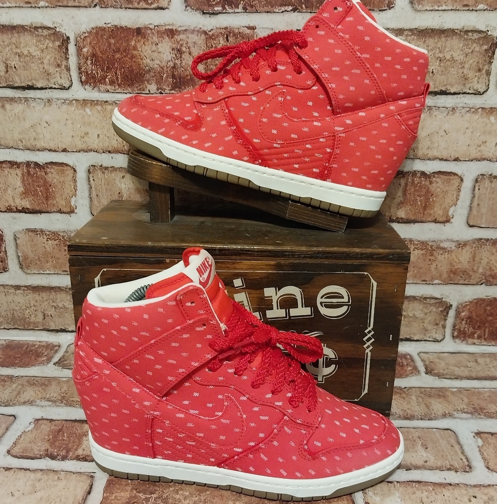 Pre-owned 2012 Nike Dunk Sky Hi Print